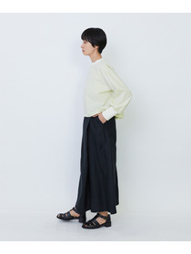 【LOISIR】リブ使いショートブラウス 詳細画像 ストライプ 7