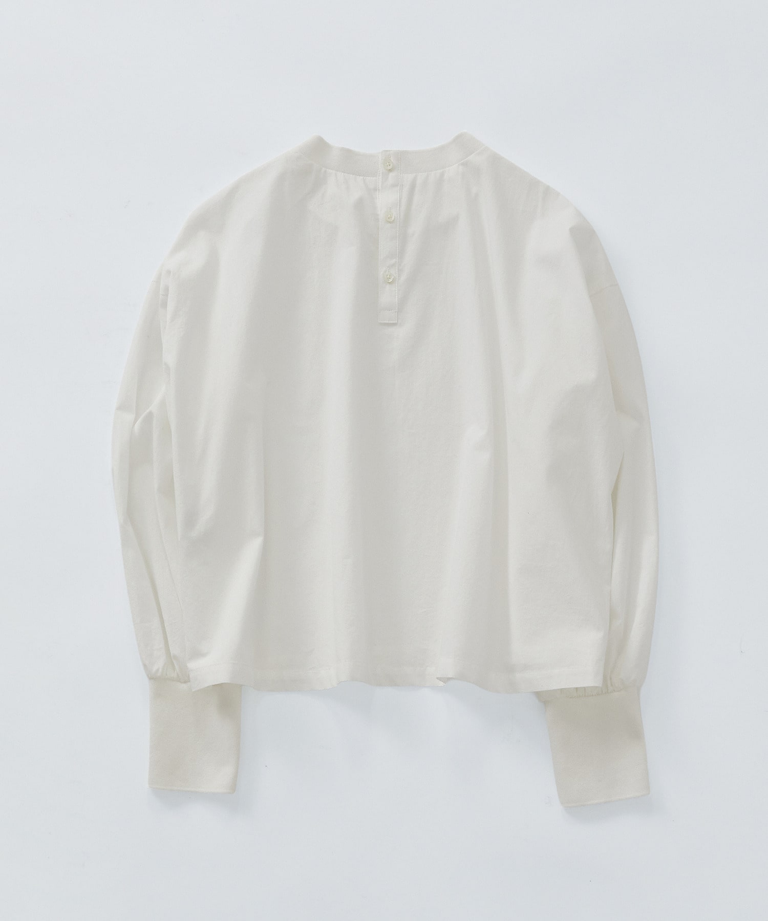 【LOISIR】リブ使いショートブラウス 詳細画像 ストライプ 10