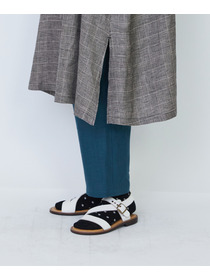 【LOISIR】リネンチェックガウンカーディガン 詳細画像 チェック 17