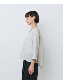 【LOISIR】【アーティストコラボ】LOISIR&times;TORANEKOBONBON エンブロイダリーブラウス 詳細画像 ブラック系その他 10