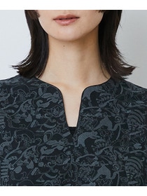 【LOISIR】【アーティストコラボ】LOISIR&times;TORANEKOBONBON エンブロイダリーブラウス 詳細画像 ブラック系その他 16