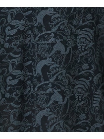 【LOISIR】【アーティストコラボ】LOISIR&times;TORANEKOBONBON エンブロイダリーブラウス 詳細画像 ブラック系その他 20