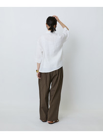 【LOISIR】タックディテールブラウス 詳細画像 チェック 11