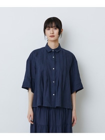 【LOISIR】タックディテールブラウス 詳細画像 チェック 12