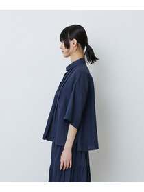 【LOISIR】タックディテールブラウス 詳細画像 チェック 13