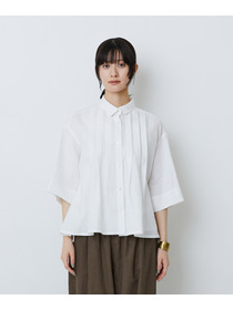 【LOISIR】タックディテールブラウス 詳細画像 チェック 18