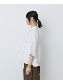 【LOISIR】タックディテールブラウス 詳細画像 チェック 19