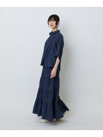 【LOISIR】タックディテールブラウス 詳細画像 チェック 3