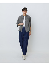 【LOISIR】タックディテールブラウス 詳細画像 チェック 5