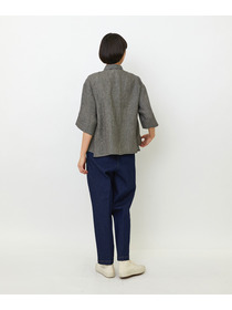 【LOISIR】タックディテールブラウス 詳細画像 チェック 8