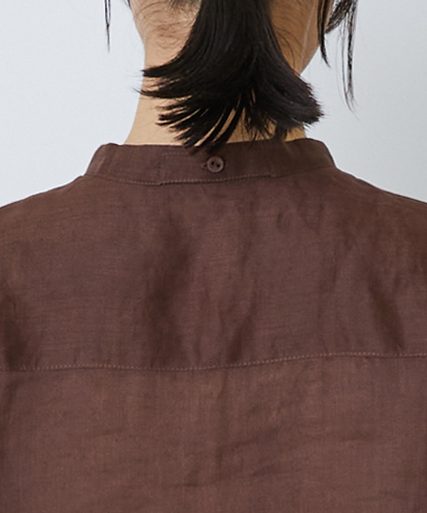 【LOISIR】ラミーチュニック 詳細画像 ブラウン 21