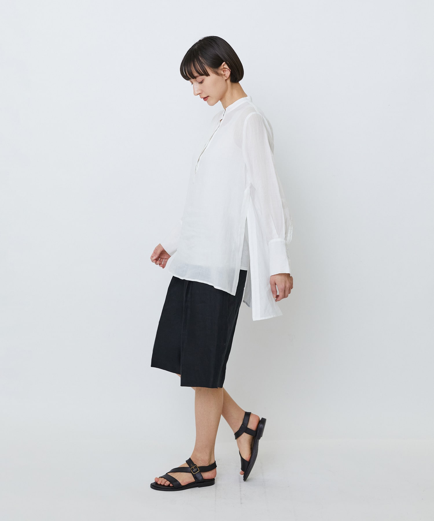 【LOISIR】ラミーチュニック 詳細画像 ブラウン 3