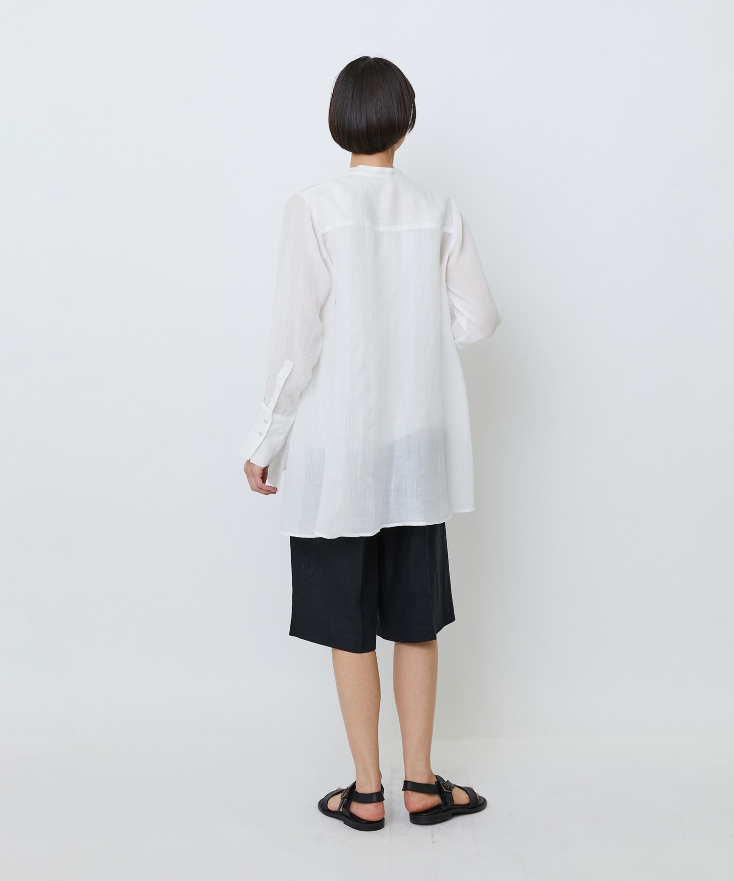 【LOISIR】ラミーチュニック 詳細画像 ブラウン 4