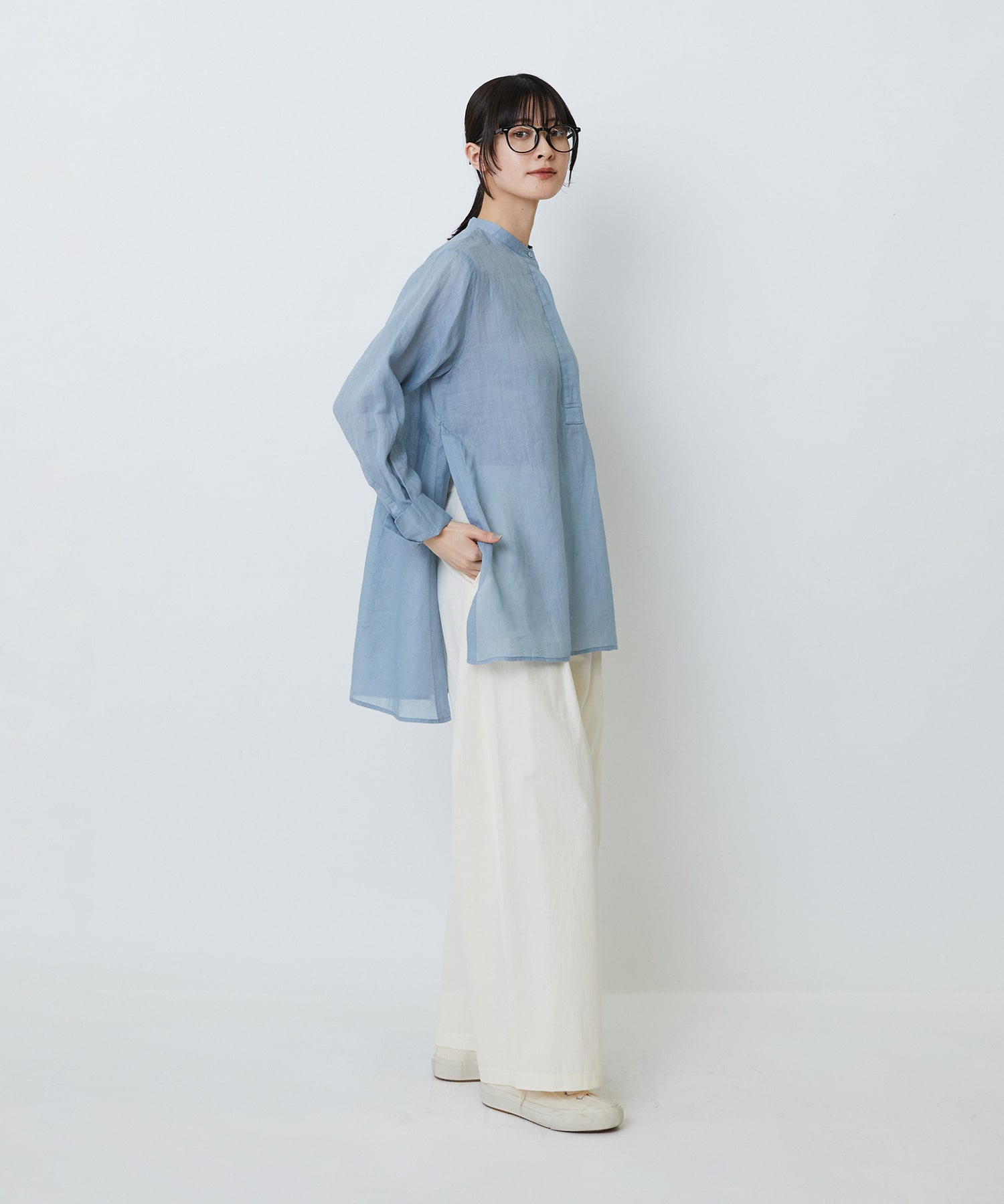 【LOISIR】ラミーチュニック 詳細画像 ブラウン 6