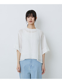 【LOISIR】ラミーフィッシュテールブラウス 詳細画像 ブラウン 10