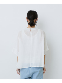 【LOISIR】ラミーフィッシュテールブラウス 詳細画像 ブラウン 12