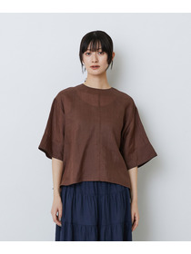 【LOISIR】ラミーフィッシュテールブラウス 詳細画像 ブラウン 13