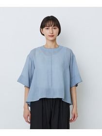 【LOISIR】ラミーフィッシュテールブラウス 詳細画像 ブラウン 16