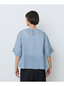 【LOISIR】ラミーフィッシュテールブラウス 詳細画像 ブラウン 18