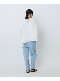 【LOISIR】ラミーフィッシュテールブラウス 詳細画像 ブラウン 3