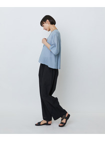 【LOISIR】ラミーフィッシュテールブラウス 詳細画像 ブラウン 8