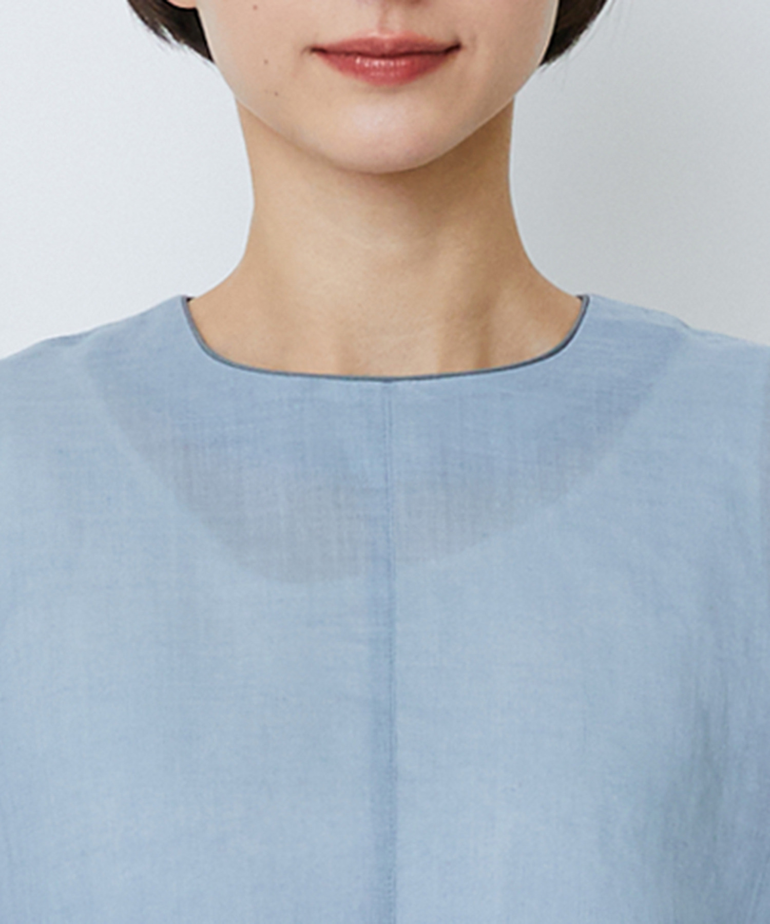 【LOISIR】ラミーフィッシュテールブラウス 詳細画像 ブラウン 19