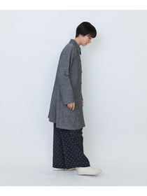 【LOISIR】バンブーリネンスプリングコート 詳細画像 グレー 3