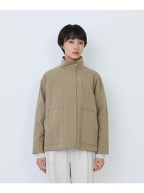 【LOISIR】コットンナイロンウェザーピーチブルゾン 詳細画像 ライトブルー 11