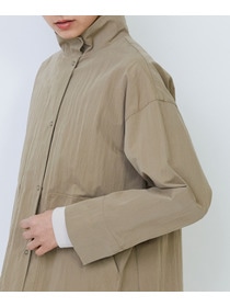 【LOISIR】コットンナイロンウェザーピーチブルゾン 詳細画像 ライトブルー 16