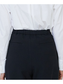 【LOISIR】エコダブルクロスジョッパーズパンツ 詳細画像 ブラック 11