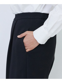 【LOISIR】エコダブルクロスジョッパーズパンツ 詳細画像 ブラック 12