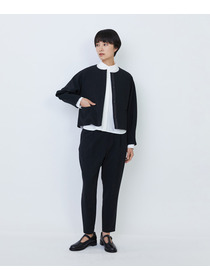 【LOISIR】エコダブルクロスジョッパーズパンツ 詳細画像 ブラック 3