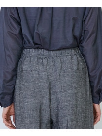 【LOISIR】【MTサイズ有り】バンブーリネンイージーパンツ 詳細画像 グレー 10