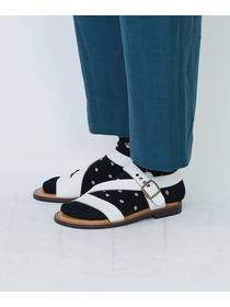 【LOISIR】リネンツイルアジャスター付きテーパードパンツ 詳細画像 グリーン 21