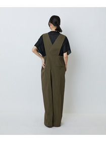 【LOISIR】【MTサイズ有り】グランジコットンポプリンオールインワン 詳細画像 ブラウン 8