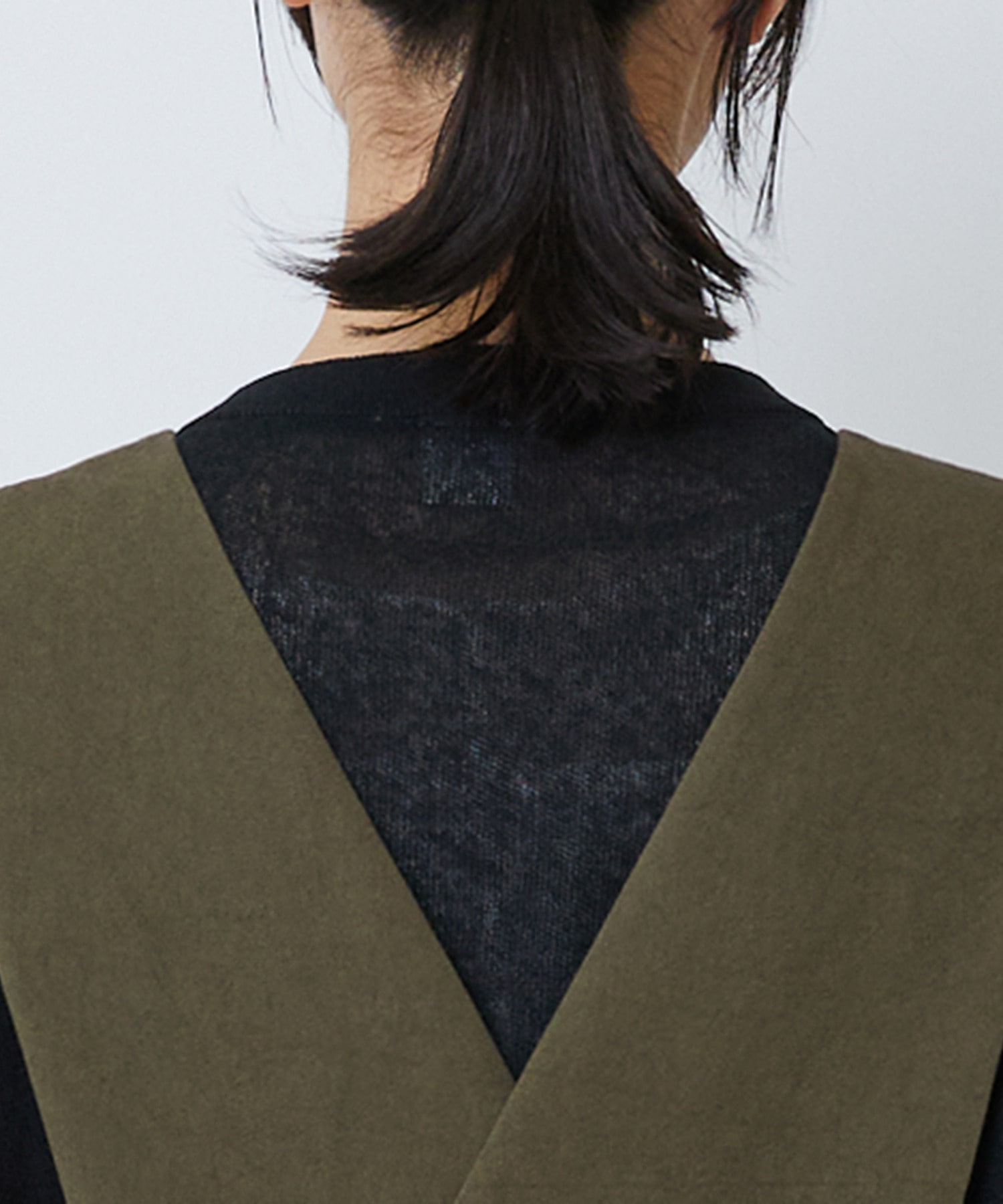 【LOISIR】【MTサイズ有り】グランジコットンポプリンオールインワン 詳細画像 ブラウン 16