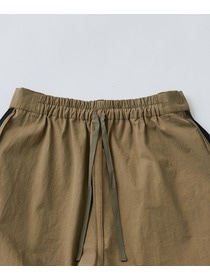 【LOISIR】【MTサイズ有り】コットンダンプワイドパンツ 詳細画像 カーキ 21