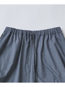 【LOISIR】【MTサイズ有り】エステルコットンガウチョパンツ 詳細画像 グレー 18