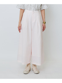 【LOISIR】【MTサイズ有り】エステルコットンガウチョパンツ 詳細画像 グレー 8