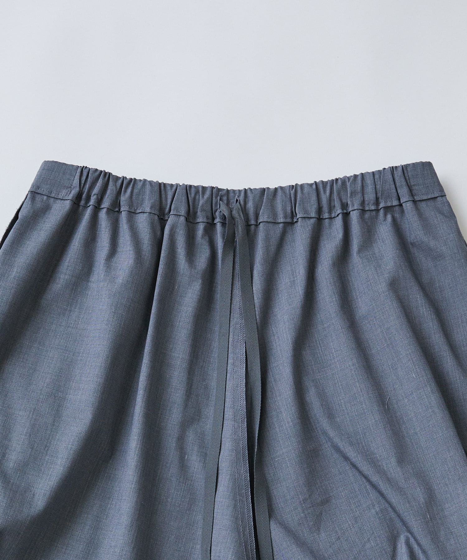 【LOISIR】【MTサイズ有り】エステルコットンガウチョパンツ 詳細画像 グレー 18