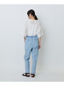 【LOISIR】ストレッチデニムスリムトラウザー 詳細画像 インディゴブルー 10