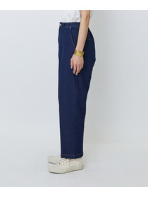 【LOISIR】ストレッチデニムスリムトラウザー 詳細画像 インディゴブルー 12