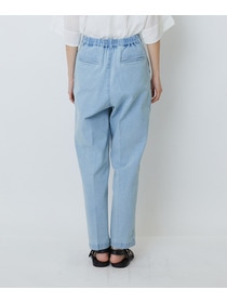 【LOISIR】ストレッチデニムスリムトラウザー 詳細画像 インディゴブルー 16