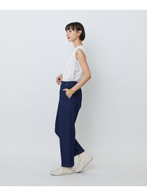 【LOISIR】ストレッチデニムスリムトラウザー 詳細画像 インディゴブルー 5