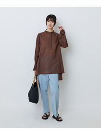 【LOISIR】ストレッチデニムスリムトラウザー 詳細画像 インディゴブルー 7