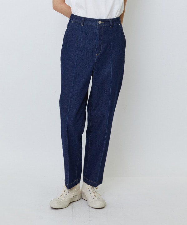 ストレッチデニムスリムトラウザー 詳細画像 インディゴブルー 1