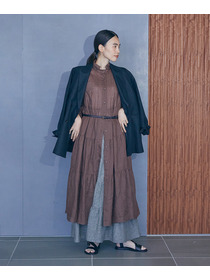 【LOISIR】【MTサイズ有り】イージーティアードスカート 詳細画像 ネイビー 7