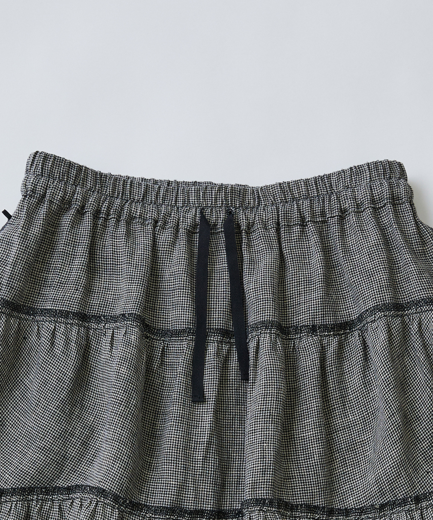 【LOISIR】【MTサイズ有り】イージーティアードスカート 詳細画像 ネイビー 21