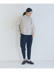 【LOISIR】リネンツイルベスト 詳細画像 キナリ 1