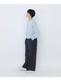 【LOISIR】【2WAY】エステル和紙撚り杢天竺カーディガン 詳細画像 ベージュ系その他 2